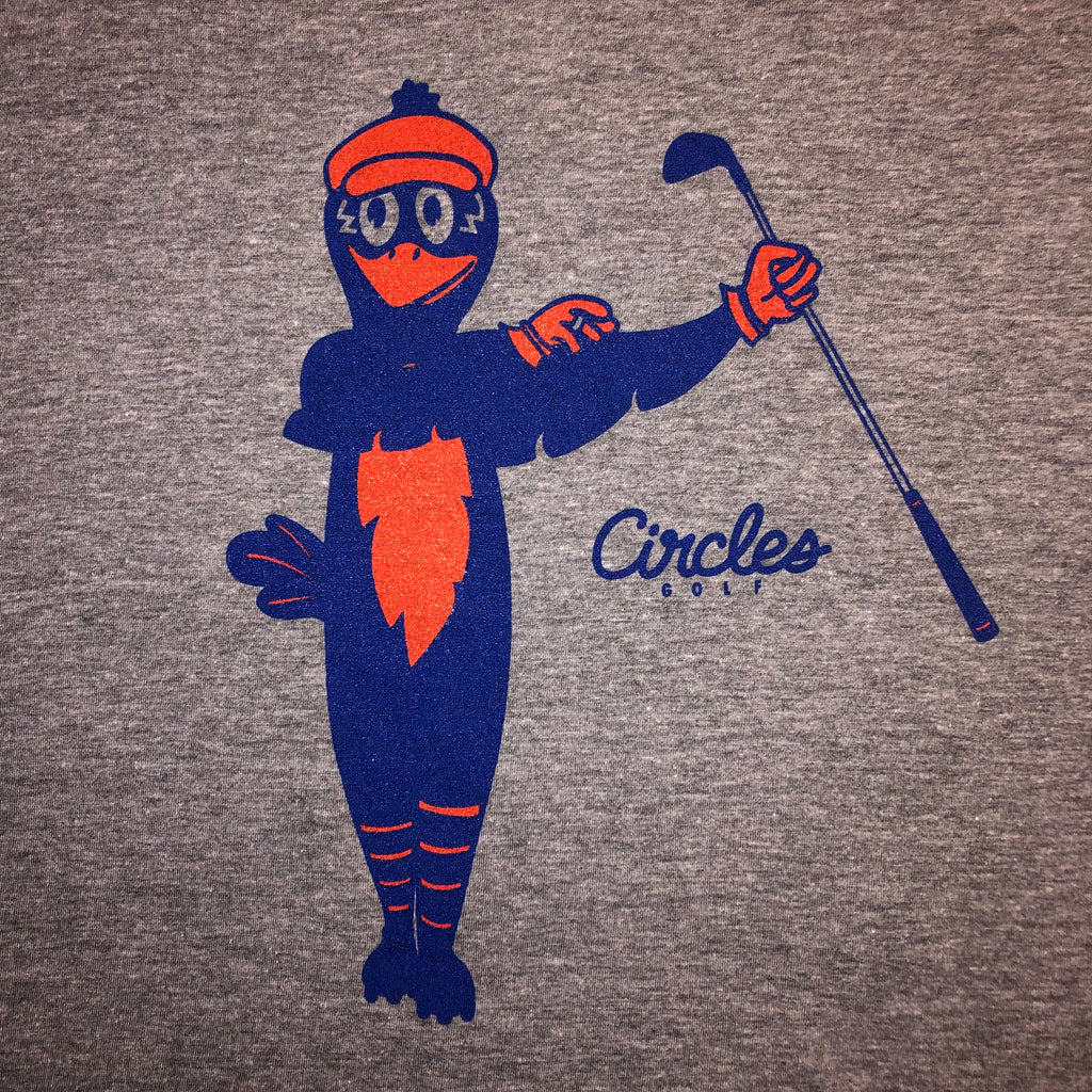 Circles Golf Chirps Mascot Logo T-Shirt – CirclesGolf