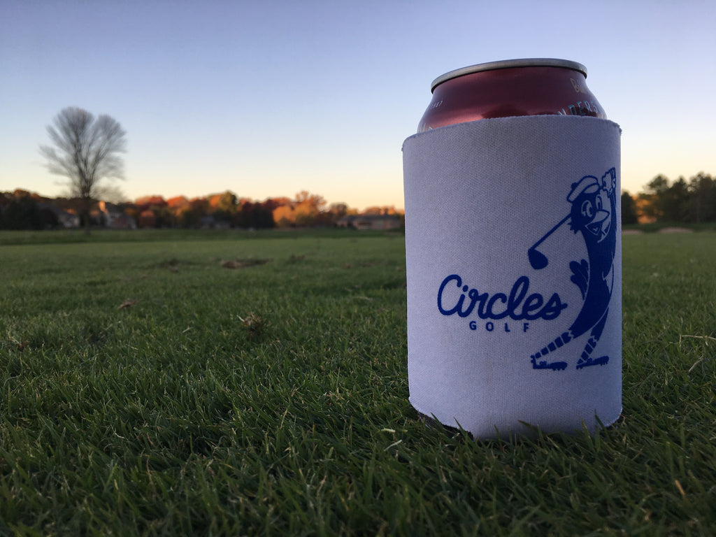 Golf Beer Koozies: Dual Meaning Can Coolers