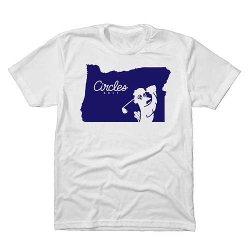 Oregon Circles Golf Logo T-Shirt