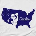 USA Circles Golf Logo - Long Sleeve T-Shirt