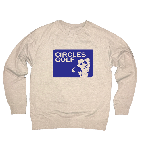 Circles Golf Silhouette Logo - Sweatshirt