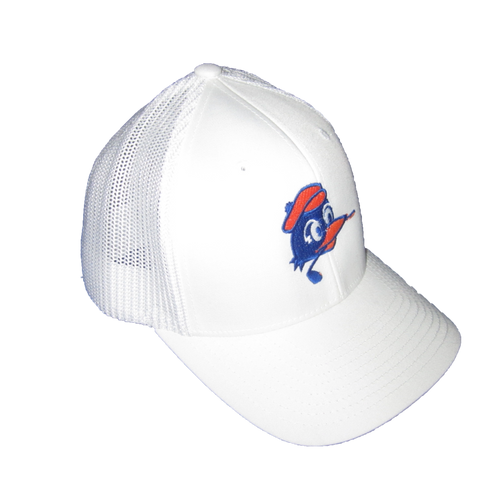 Circles Golf - All White Mesh Chirps Logo Hat