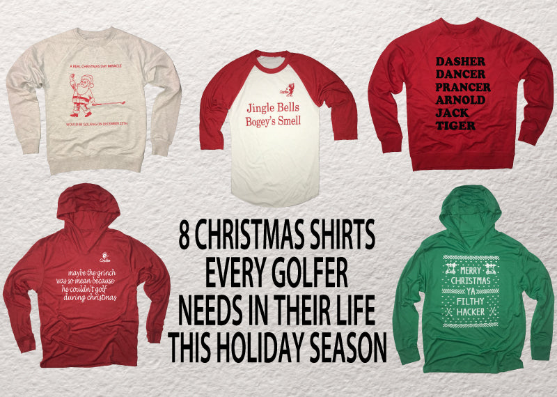 8 Christmas Shirts Every Golfer Needs This Holiday Season