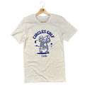 Chirps Retro Mascot Golf Swing T-Shirt