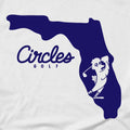 Florida State Circles Golf Logo - Long Sleeve T-Shirt