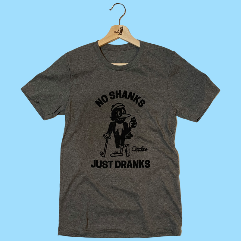 No Shanks Just Dranks Mascot T-Shirt