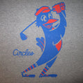 Circles Golf Chirps Mascot Logo T-Shirt