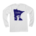 Minnesota State Circles Golf Logo - Long Sleeve T-Shirt