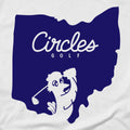 Ohio State Circles Golf Logo - Long Sleeve T-Shirt
