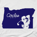 Oregon State Circles Golf Logo - Long Sleeve T-Shirt