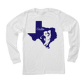Texas State Circles Golf Logo - Long Sleeve T-Shirt
