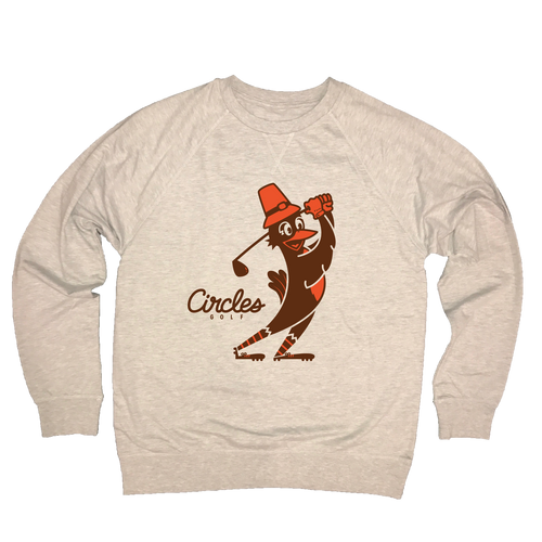 Thanksgiving Chirps Pilgrim - Lightweight Sweatshirt