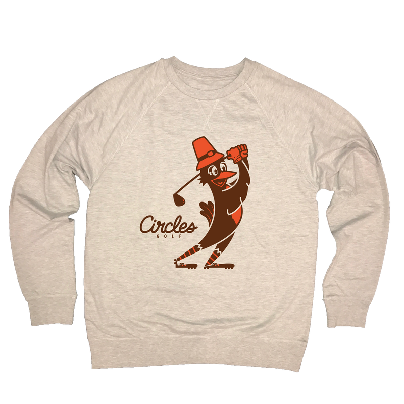 Thanksgiving Chirps Pilgrim - Lightweight Sweatshirt