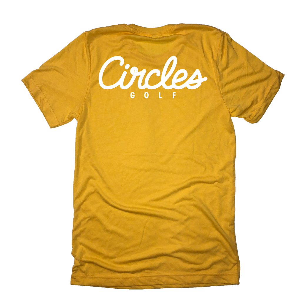 Golf Ball Whacker Guy TShirt CirclesGolf