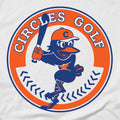 Circles Golf Baseball Raglan Shirt