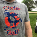 Circles Golf Hockey - Short Sleeve Hoodie Shirt