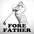 Fore Father Golf Raglan Shirt