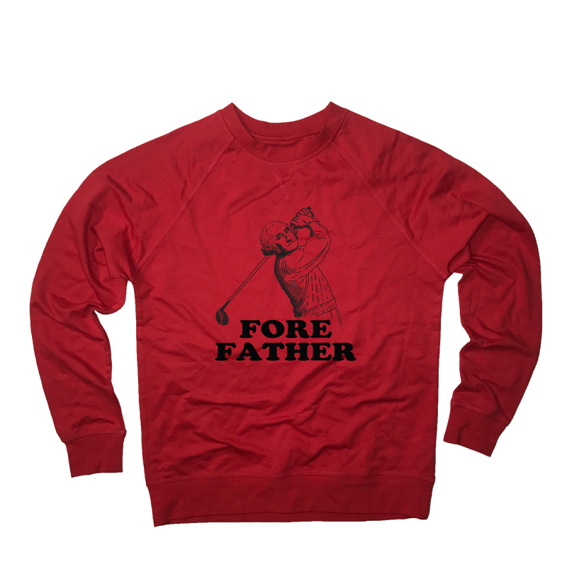 Fore Father George Washington Golf Lightweight Sweatshirt