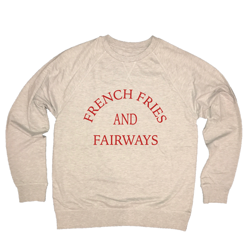 French Fries And Fairways - Lightweight Sweatshirt