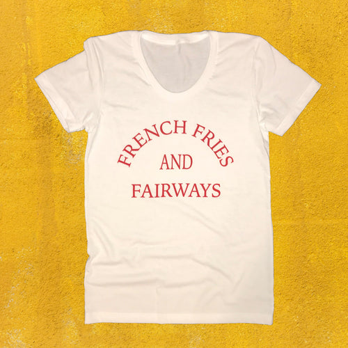 French Fries And Fairways Golf T-Shirt