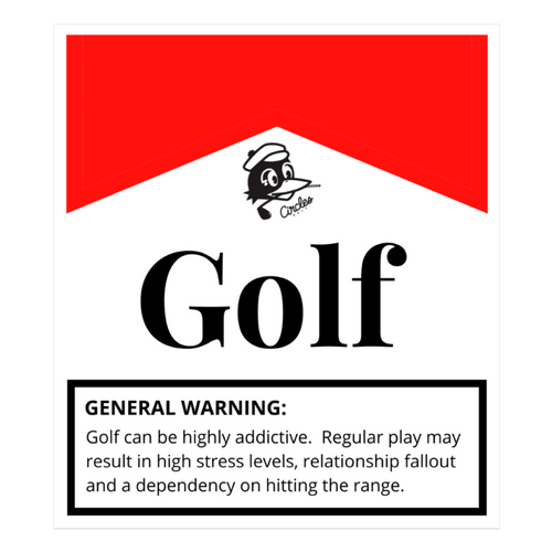 Sticker - Golf General Warning