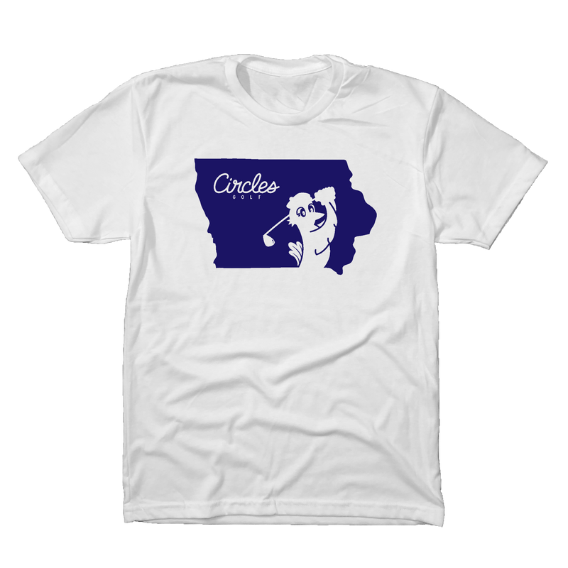 Iowa Circles Golf Logo T-Shirt