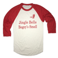 Jingle Bells Bogey's Smell Raglan Shirt