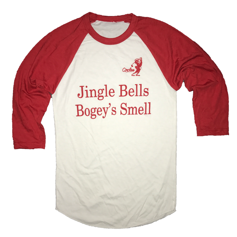 Jingle Bells Bogey's Smell Raglan Shirt