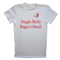Jingle Bells Bogey's Smell Christmas Golf T-Shirt