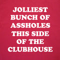 Jolliest Bunch Of Assholes This Side Of The Clubhouse - Christmas Golf T-Shirt