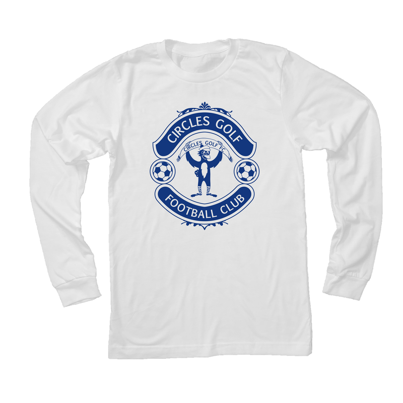Circles Golf Football Club Soccer - Long Sleeve T-Shirt