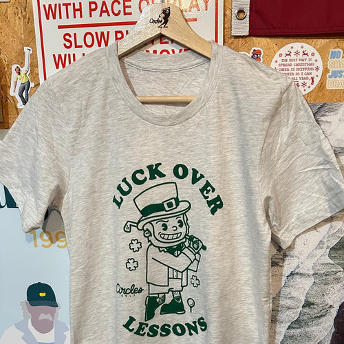 Luck Over Lessons Golf T-Shirt