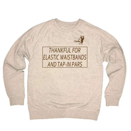 Thankful For Elastic Waistbands And Tap-In Pars - Lightweight Sweatshirt